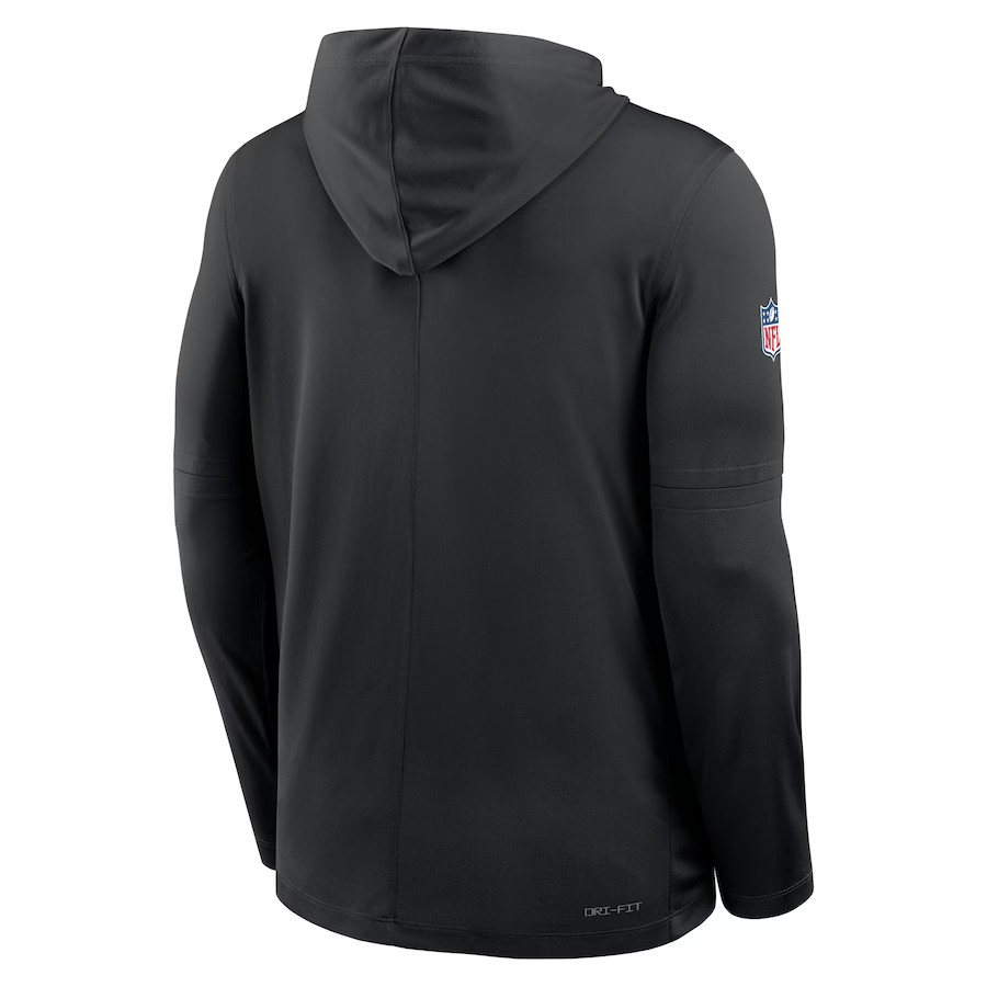 NFL Dri-FIT Long Sleeve Hoodie 2025 Sideline Pure Fury Steelers