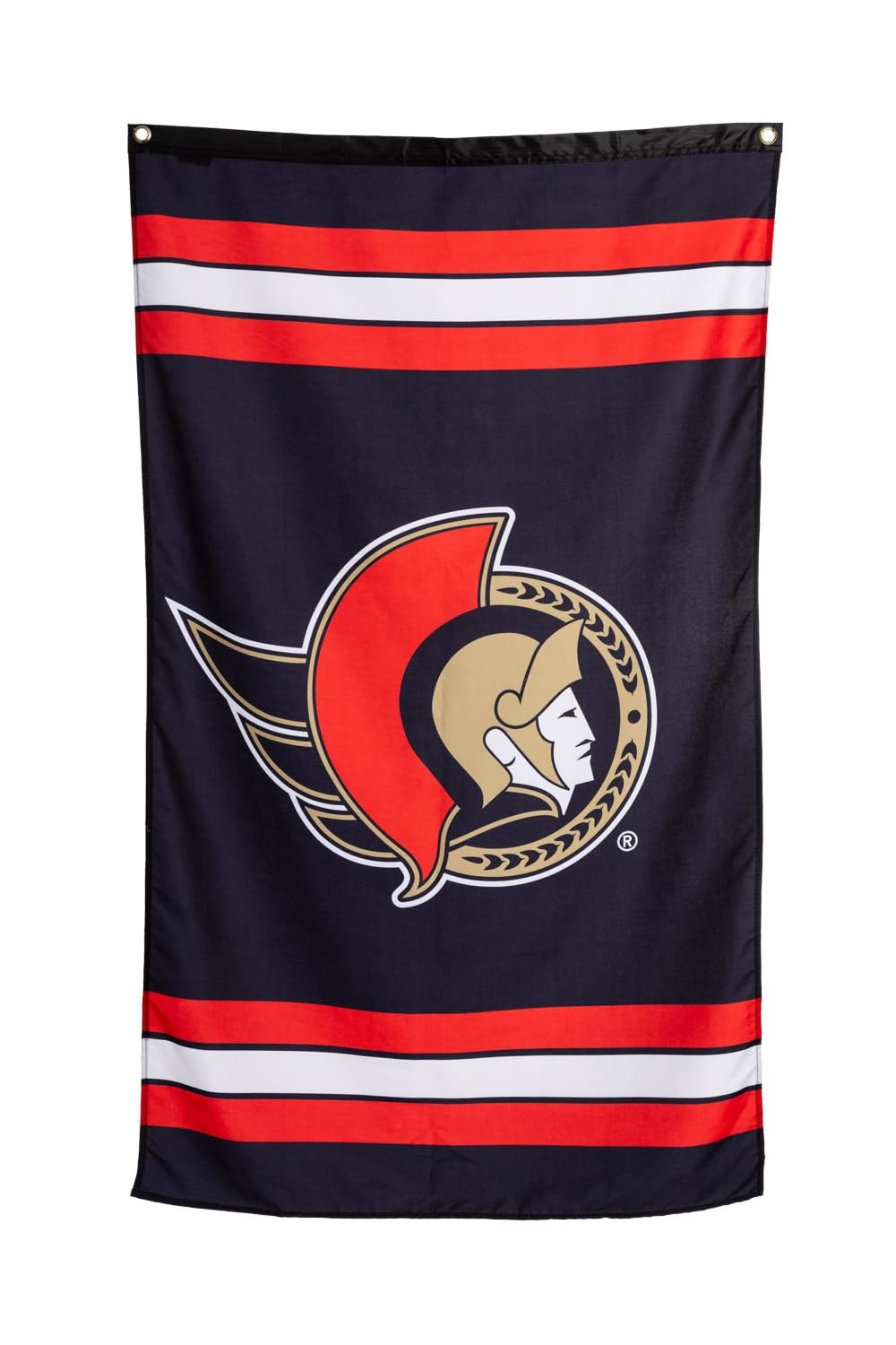 NHL Striped Vertical Banner Flag 30" x 50" Senators