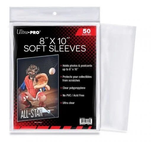 Ultra Pro 8"x10" Soft Sleeves
