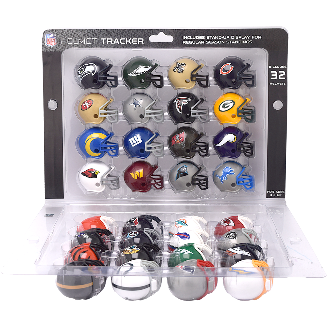 NFL 2024 Riddell NFL Helmet Tracker Set Pocket Pro Helmets