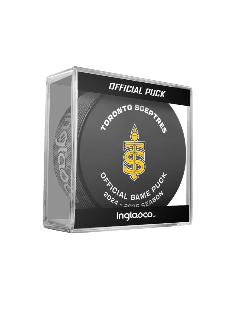 PWHL Game Puck 2025 Toronto Sceptres
