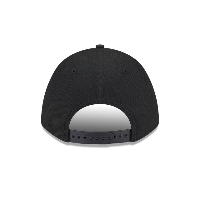 NFL Hat 940 Snapback A-Frame M-Crown Black and White Patriots