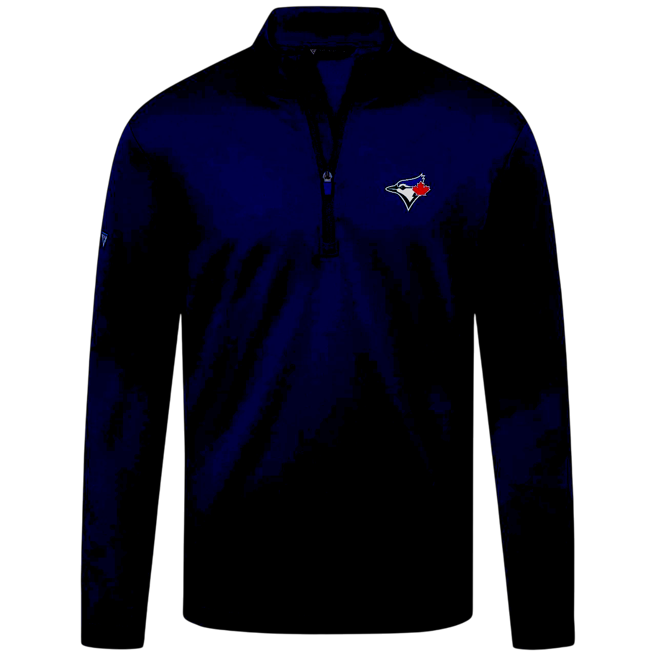 MLB 1/4 Zip Sweater Heron Insign Blue Jays (Navy Blue)