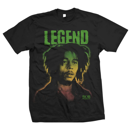 Bob Marley T-Shirt Legend Gradient