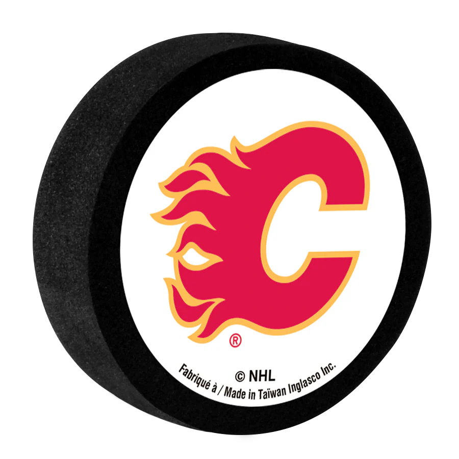NHL Foam Puck Flames