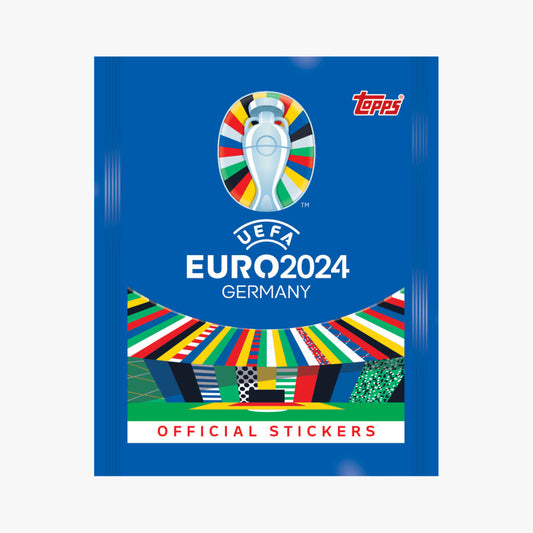 Topps Official Stickers Euro Cup 2024 UEFA (Single Pack)