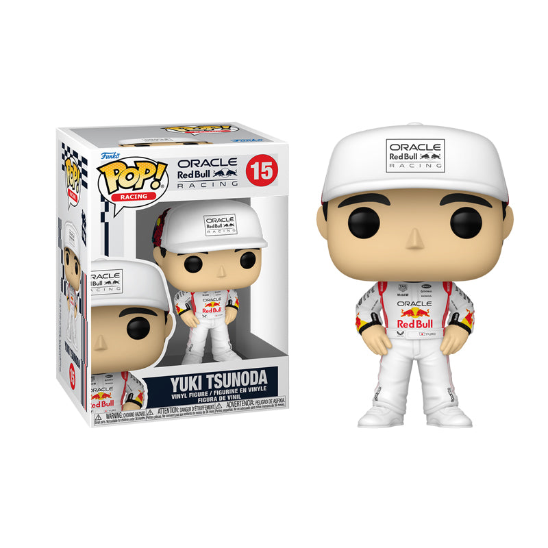 Formula One Pop! Figure Yuki Tsunoda Oracle Redbull Racing #15
