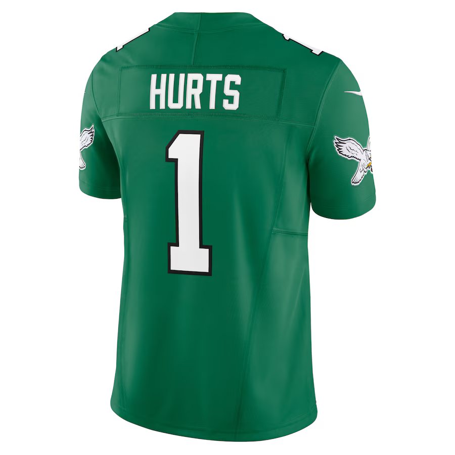 NFL Player F.U.S.E. Limited Jersey Alt Kelly Green Jalen Hurts Eagles