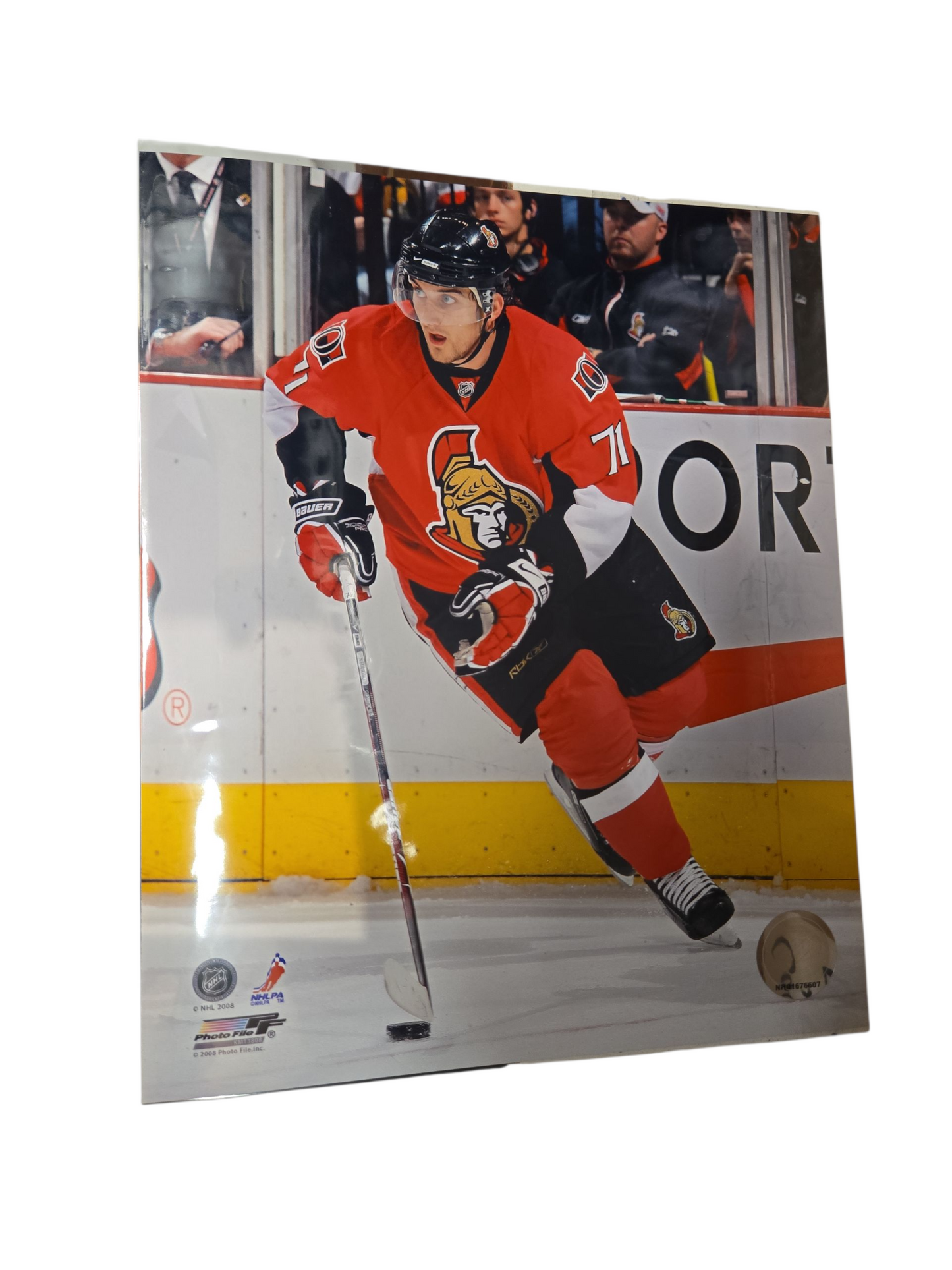 NHL 8x10 Player Photograph Home Nick Foligno Senators
