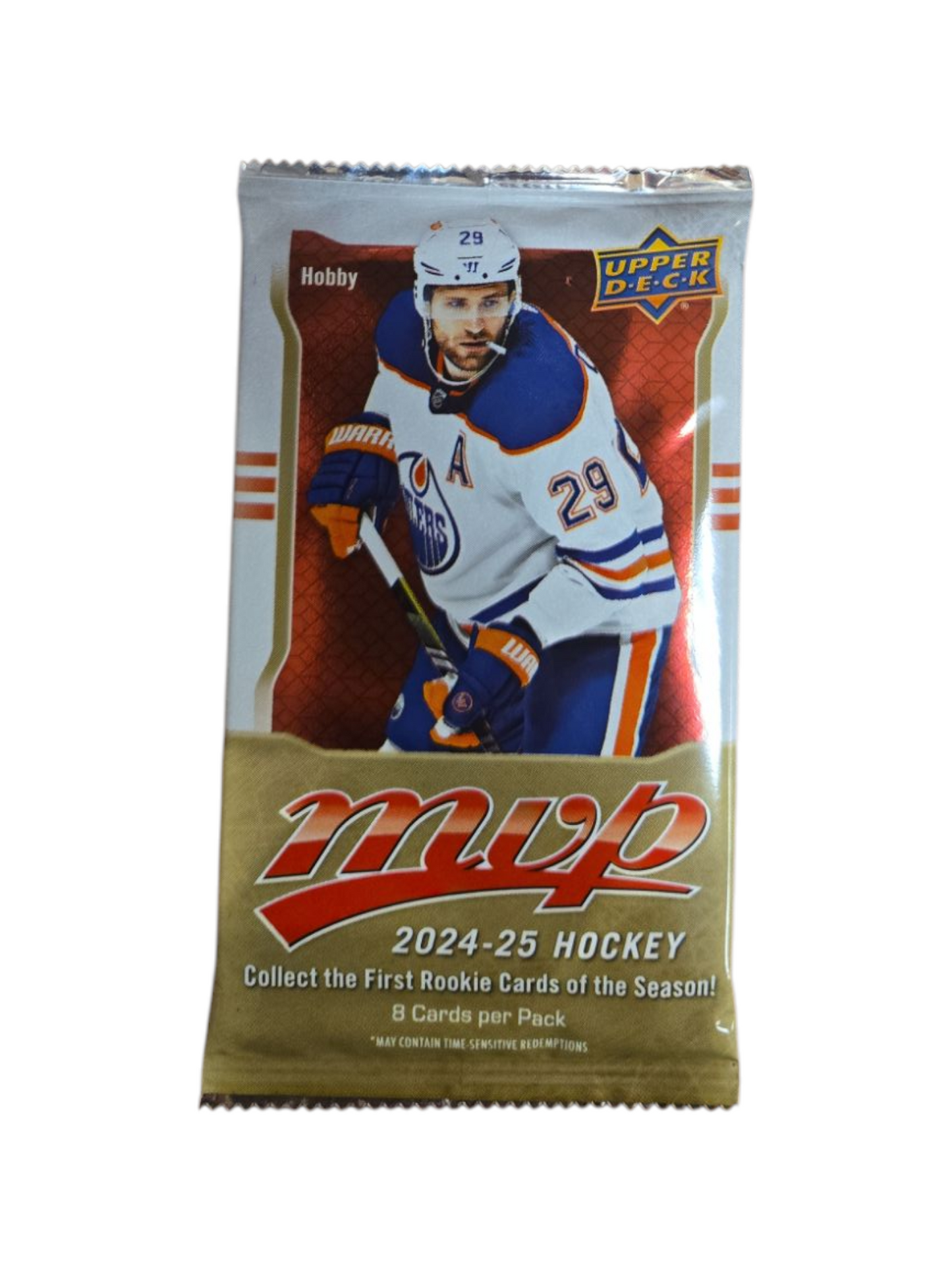NHL Hockey Trading Cards Upper Deck Hobby MVP 2024-25 (Single Pack)