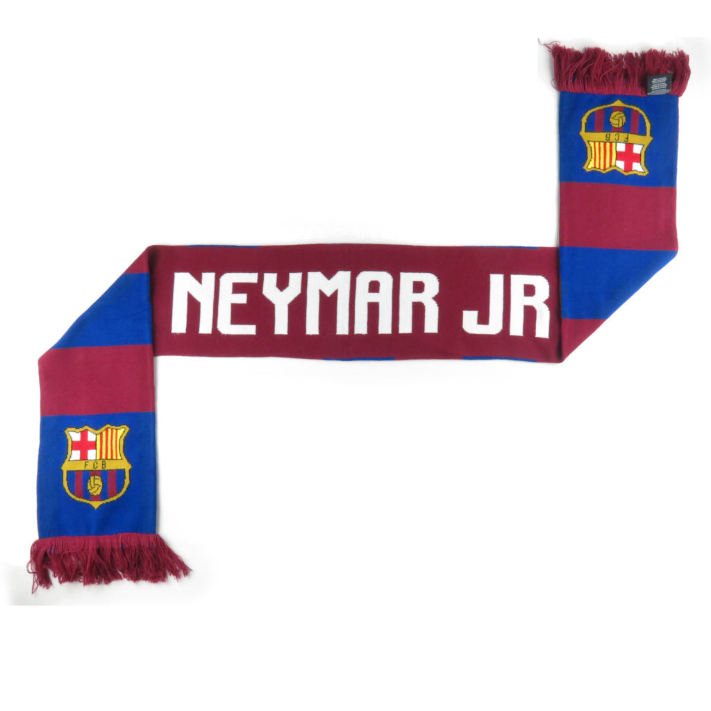 La Liga Player Scarf Double Sided Fade Neymar FC Barcelona