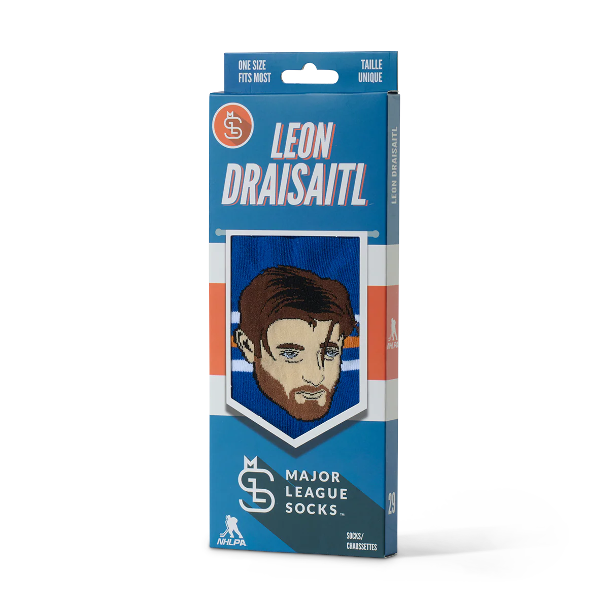 NHLPA Youth Player Socks Leon Draisaitl Oilers