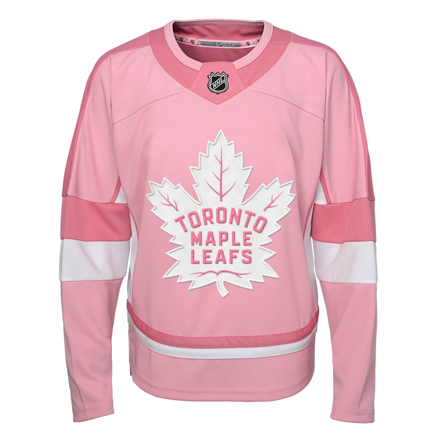 NHL Toddler Fashion Jersey Maple Leafs (Pink)