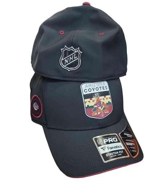NHL Hat Authentic Structured Stretch Draft 2023 Coyotes
