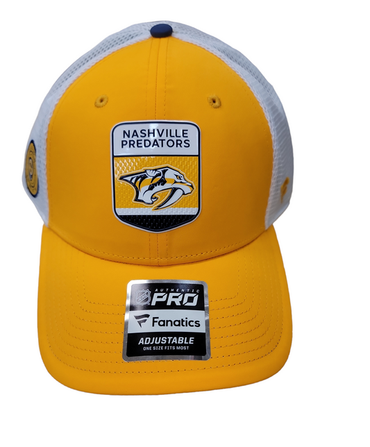 NHL Hat Structured Adjustable Draft 2023 Predators