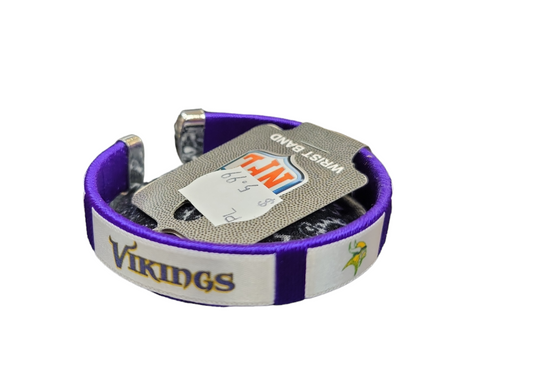 NFL Bracelet Ribbon Vikings