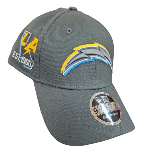 NFL Hat 940 Draft 2024 Grey Chargers