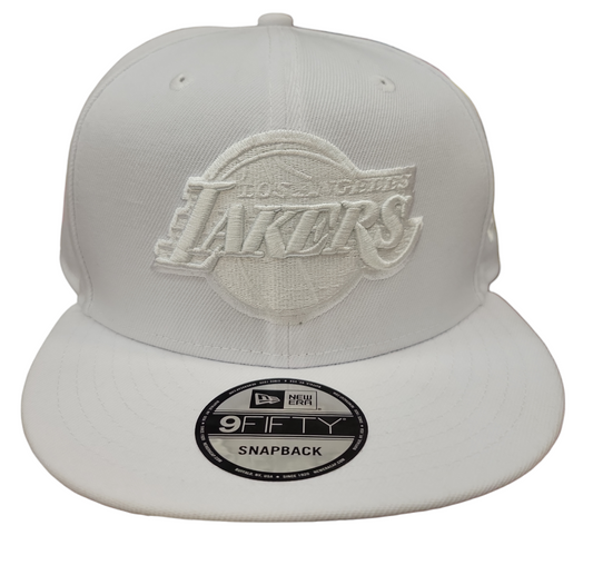 NBA Hat 950 Tonal White Snapback Lakers