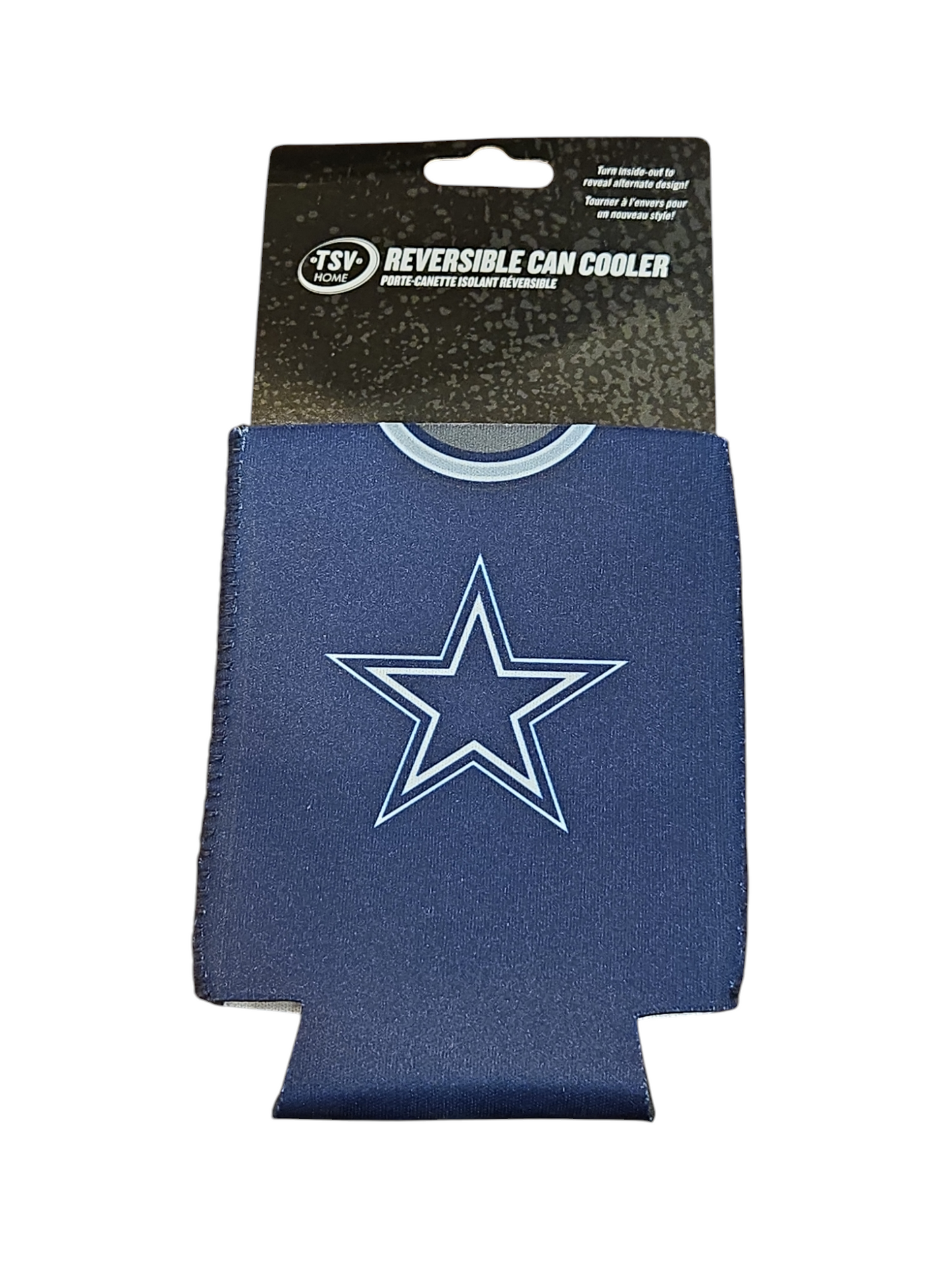 NFL Reversable Neoprene Can Cooler Cowboys
