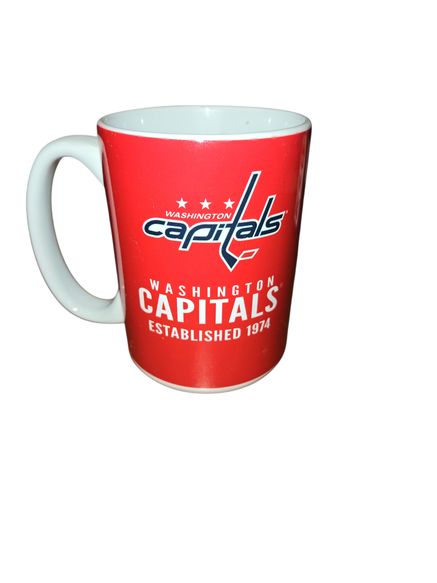 NHL Coffee Mug 15oz Logos To History Capitals