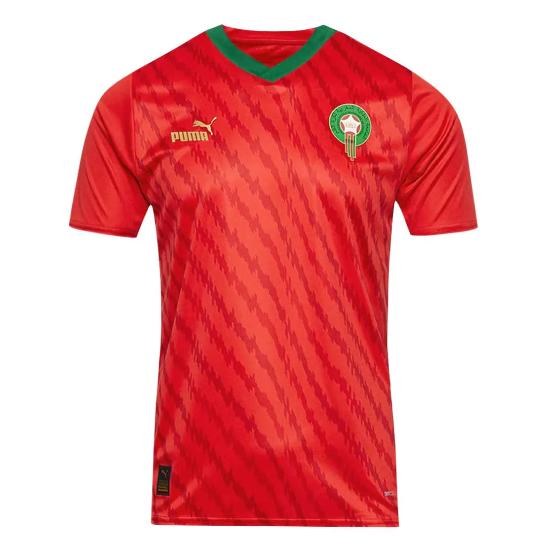 Puma FRMF Jersey WWC 2023-2024 Home Replica Morocco