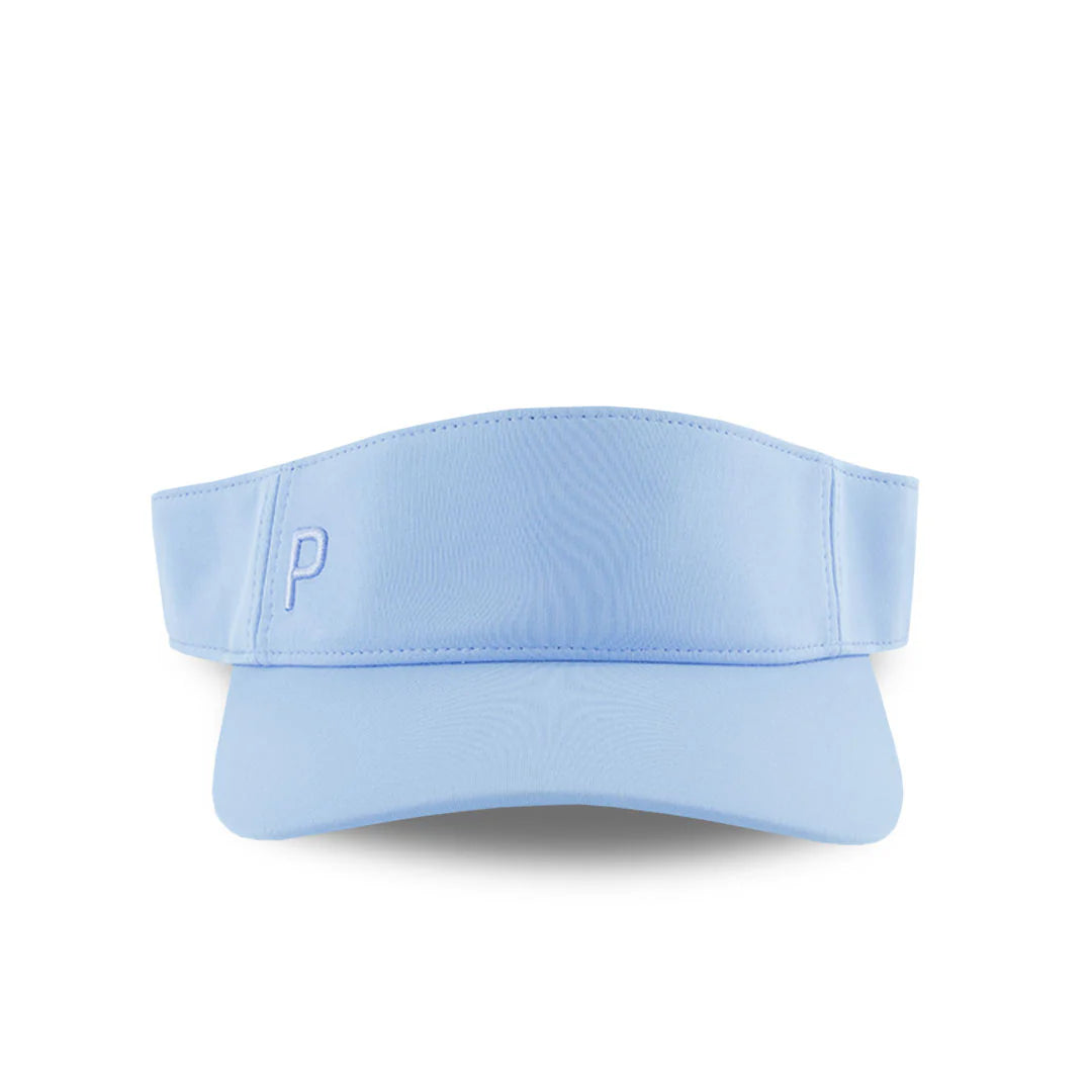 Puma Ladies Sport Visor 'P' Light Blue