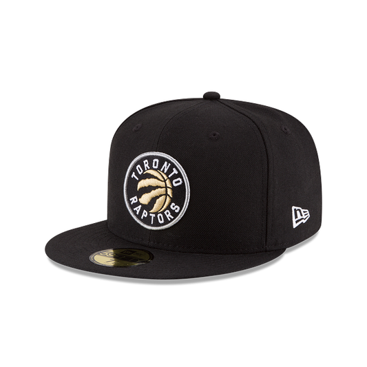 NBA Hat 5950 Solid Team Raptors (Black)