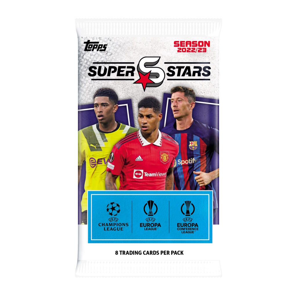 Topps Super Stars Trading Cards 2022-23 (4 Pack Hanger Box)