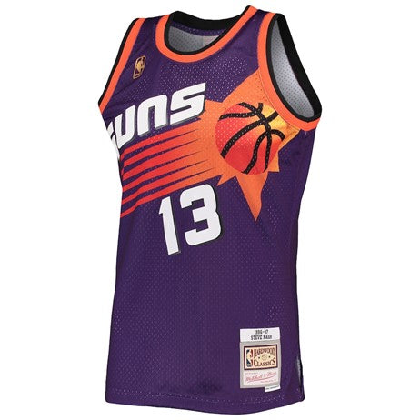 NBA Hardwood Classics Player 1996-97 Swingman Jersey Steve Nash Suns (Purple)