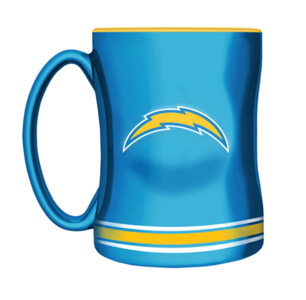 NFL Coffee Mug Sculpted Relief Chargers