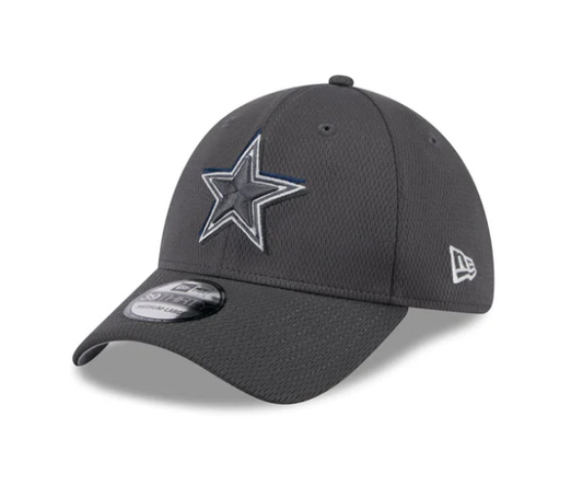 NFL Hat 3930 Draft 2024 Grey Cowboys