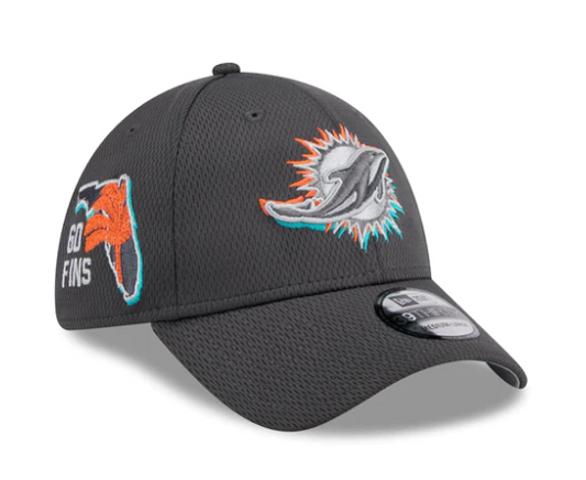 NFL Hat 3930 Draft 2024 Grey Dolphins