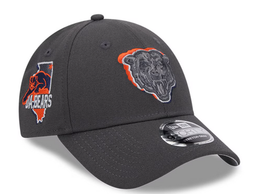 NFL Hat 940 Draft 2024 Grey Bears