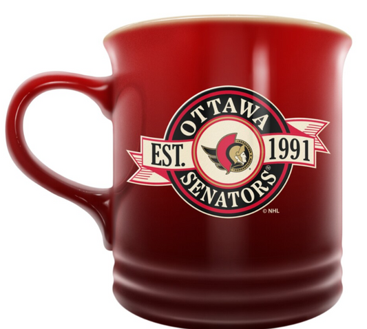 NHL Coffee Mug 14oz. Stonewear Senators