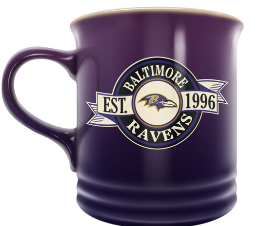 NFL Coffee Mug 14oz. Stonewear Ravens