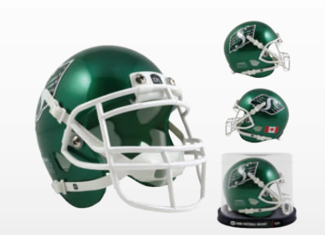 CFL Mini Helmet Roughriders – GameOn!Ottawa