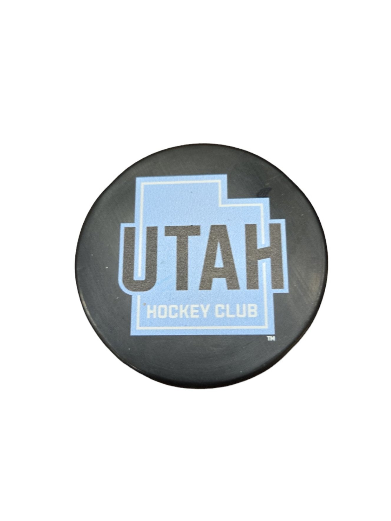 NHL Puck Tertiary Logo Utah Hockey Club