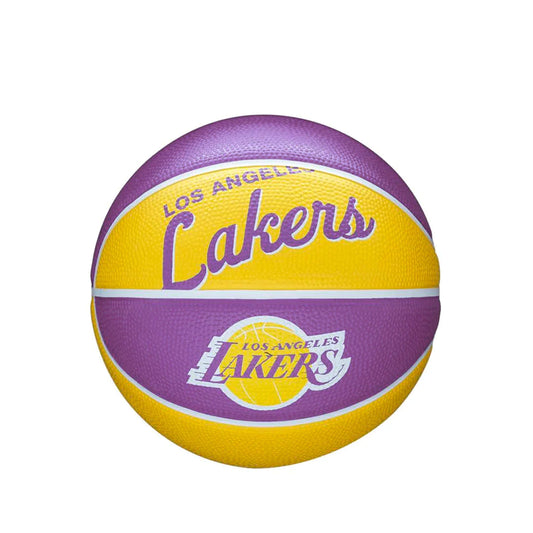 NBA Mini Basketball Heritage Logo Size 3 Lakers