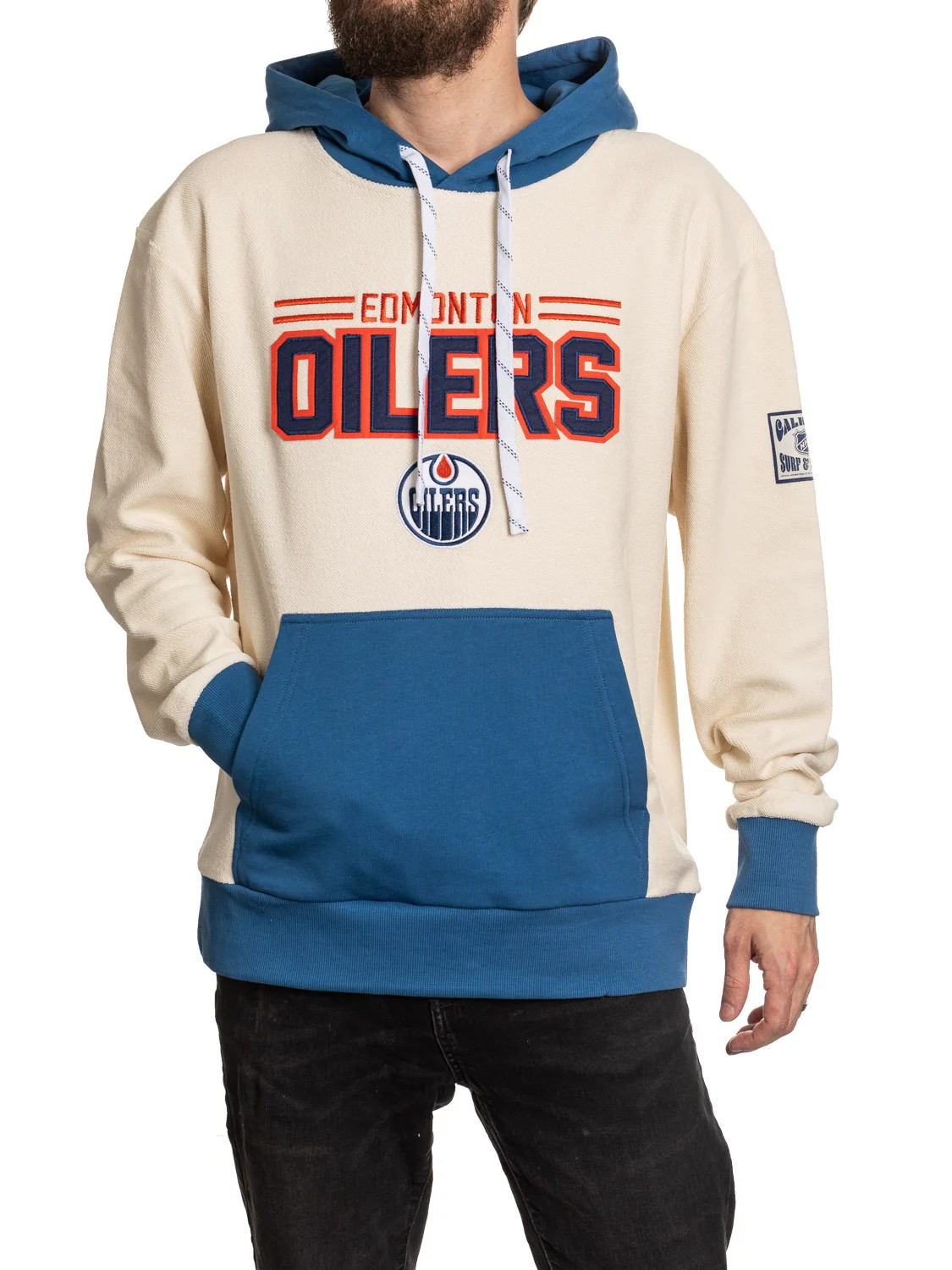 NHL Hoodie French Terry Original 6 Oilers