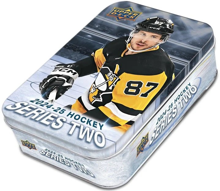 NHL Hockey Cards Series Two Upper Deck 2024-25 Tin