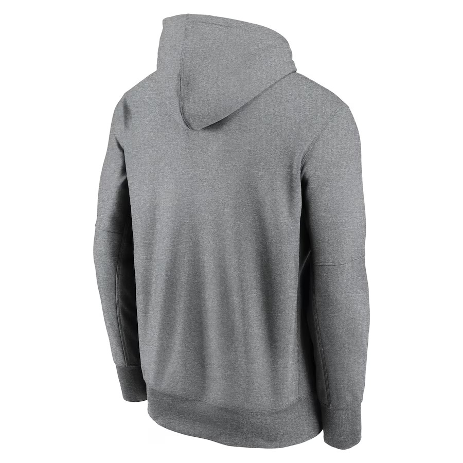 NFL Hoodie Heather Gray Pull Over Performance 2024 Dolphins