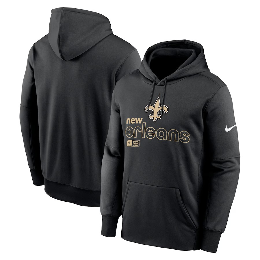 NFL Hoodie Pull Over Performance 2024 Saints
