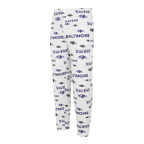NFL PJ Pants Microfleece Docket Ravens