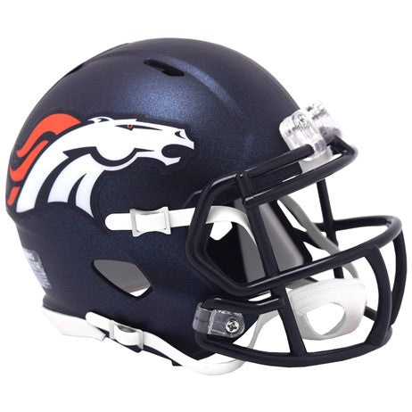 NFL Mini Helmet Speed Broncos (2024 Logo)