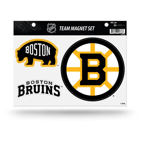 NHL Team Magnet Set Bruins (2025 Logo)