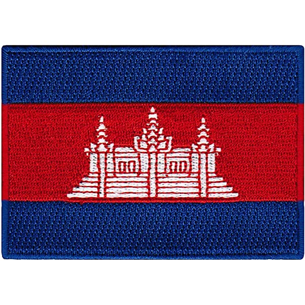 Country Patch Flag Cambodia