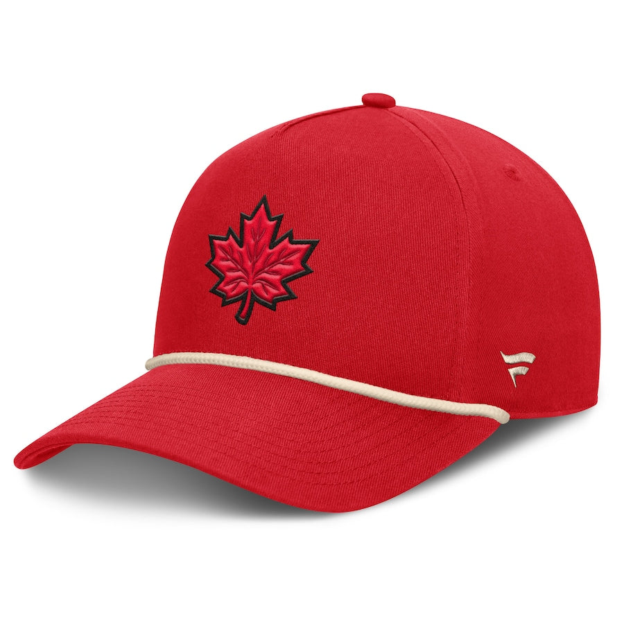 NHL Hat Authentic Pro Pinch Panel A-Frame 4-Nations Face-Off Team Canada