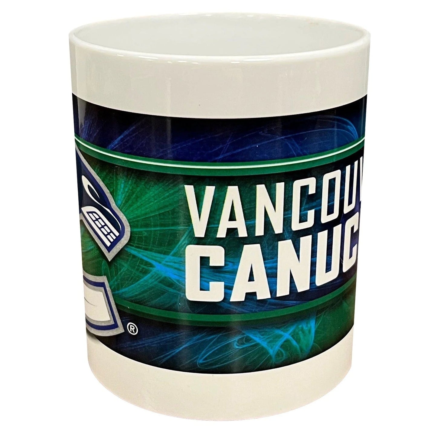 NHL Coffee Mug Subl. 11 Oz C-Handle White Canucks