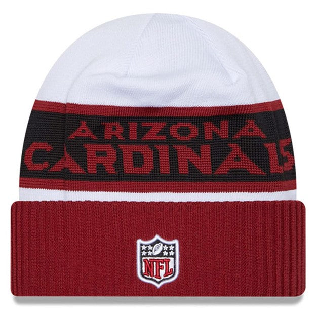 NFL Knit Hat Sideline Tech Cuffed Team Cardinals 2023