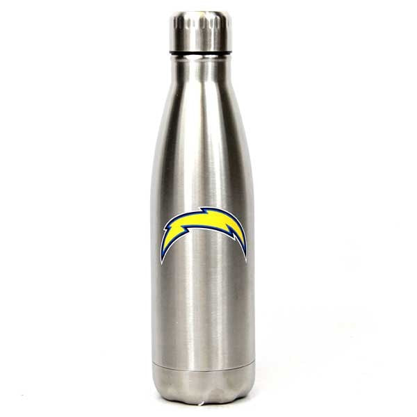 NFL Water Bottle 17oz. Stainless Steel Chargers